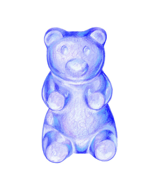 ArtStar Print - GUMMY BEAR BLUE