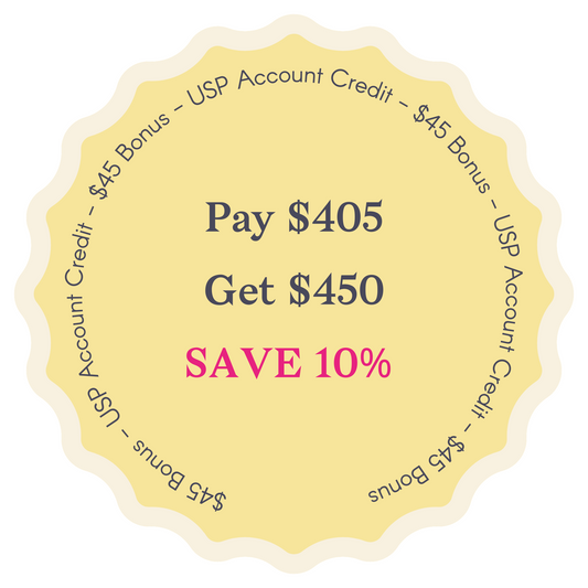 USP Credit $450 - Save 10%