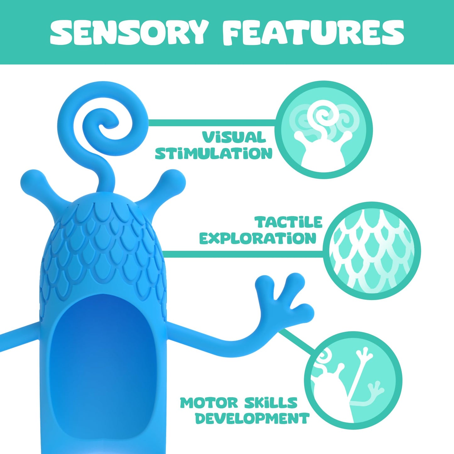 Baby Bottle Accessory - Sensory & Developmental Aid