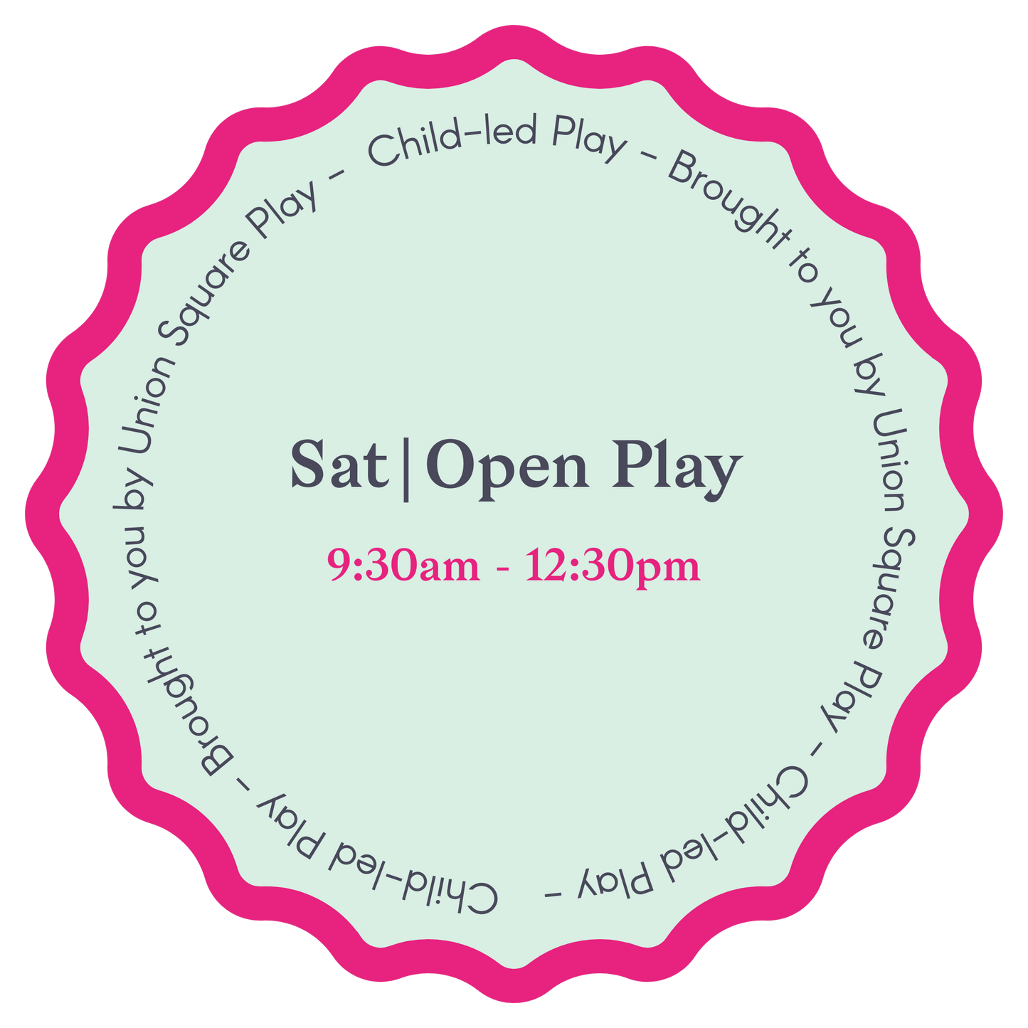 Open Play Morning - Saturday