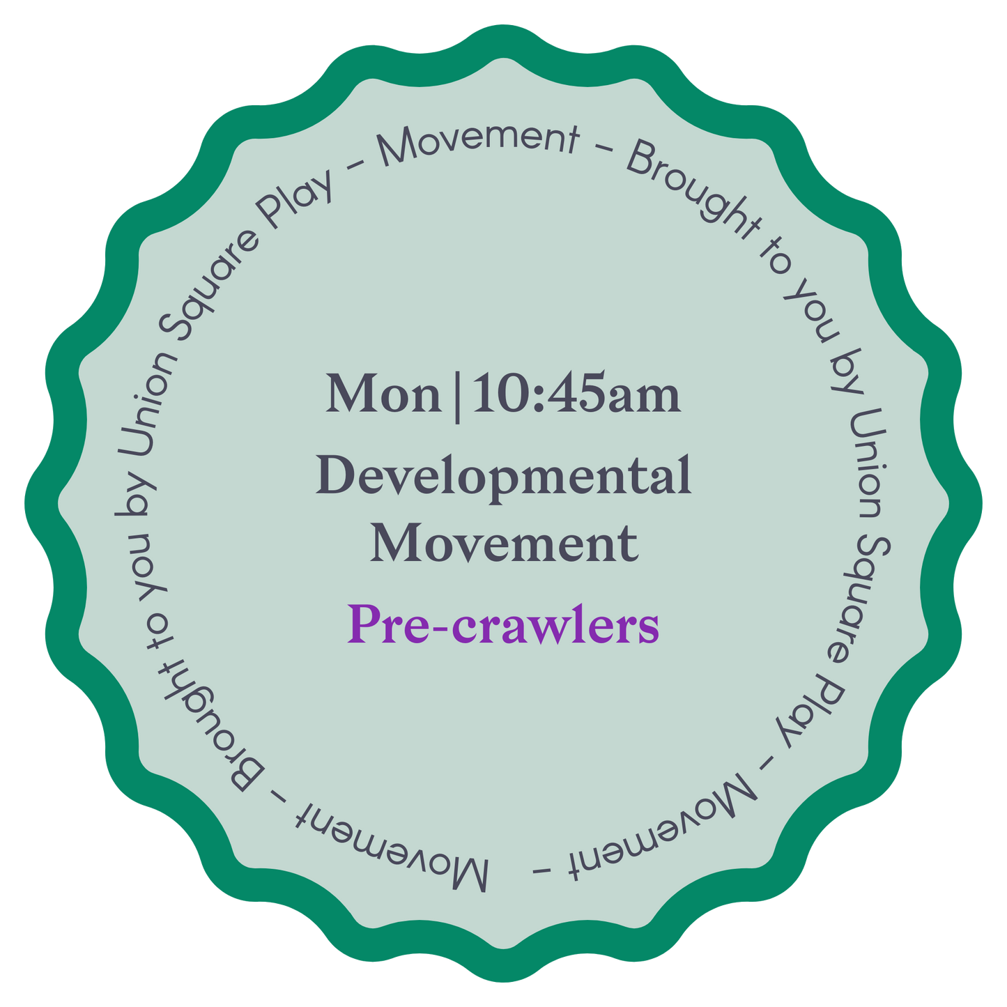 Developmental Movement with Dionne: Pre-crawlers