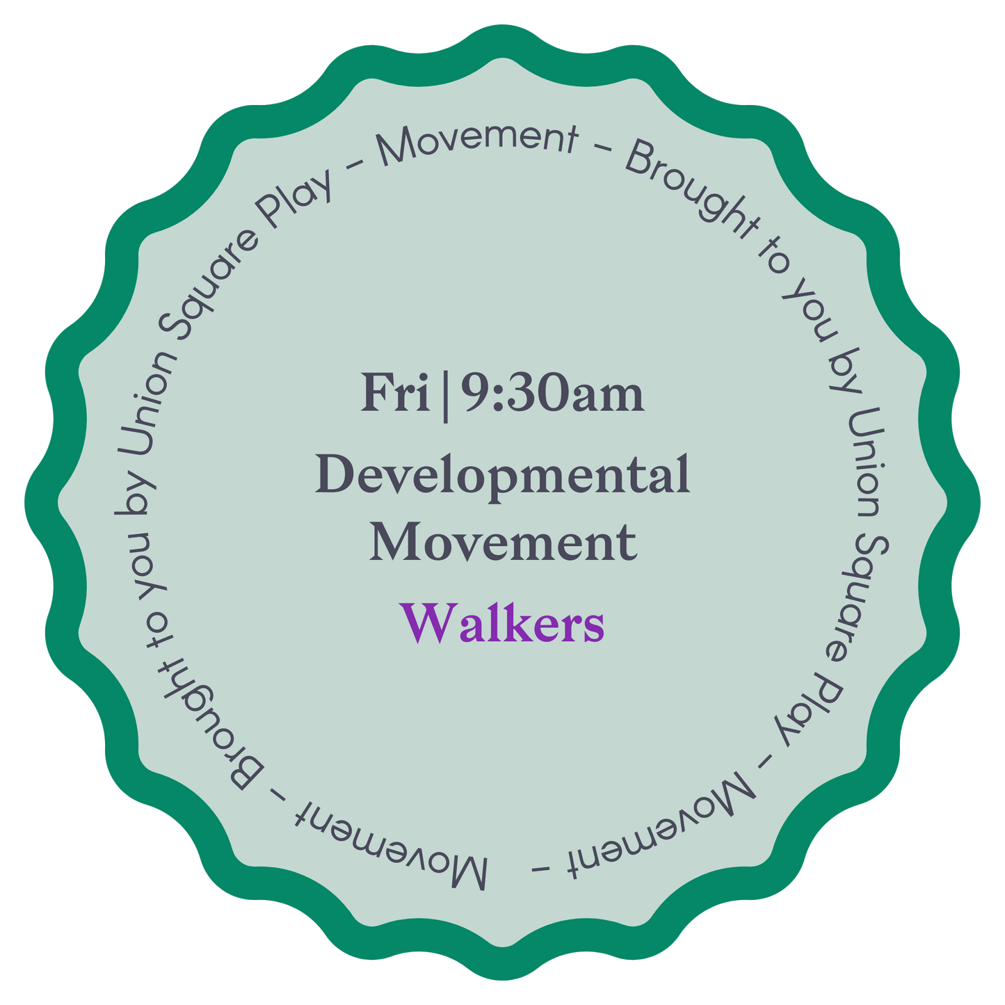 Developmental Movement with Dionne: Walkers