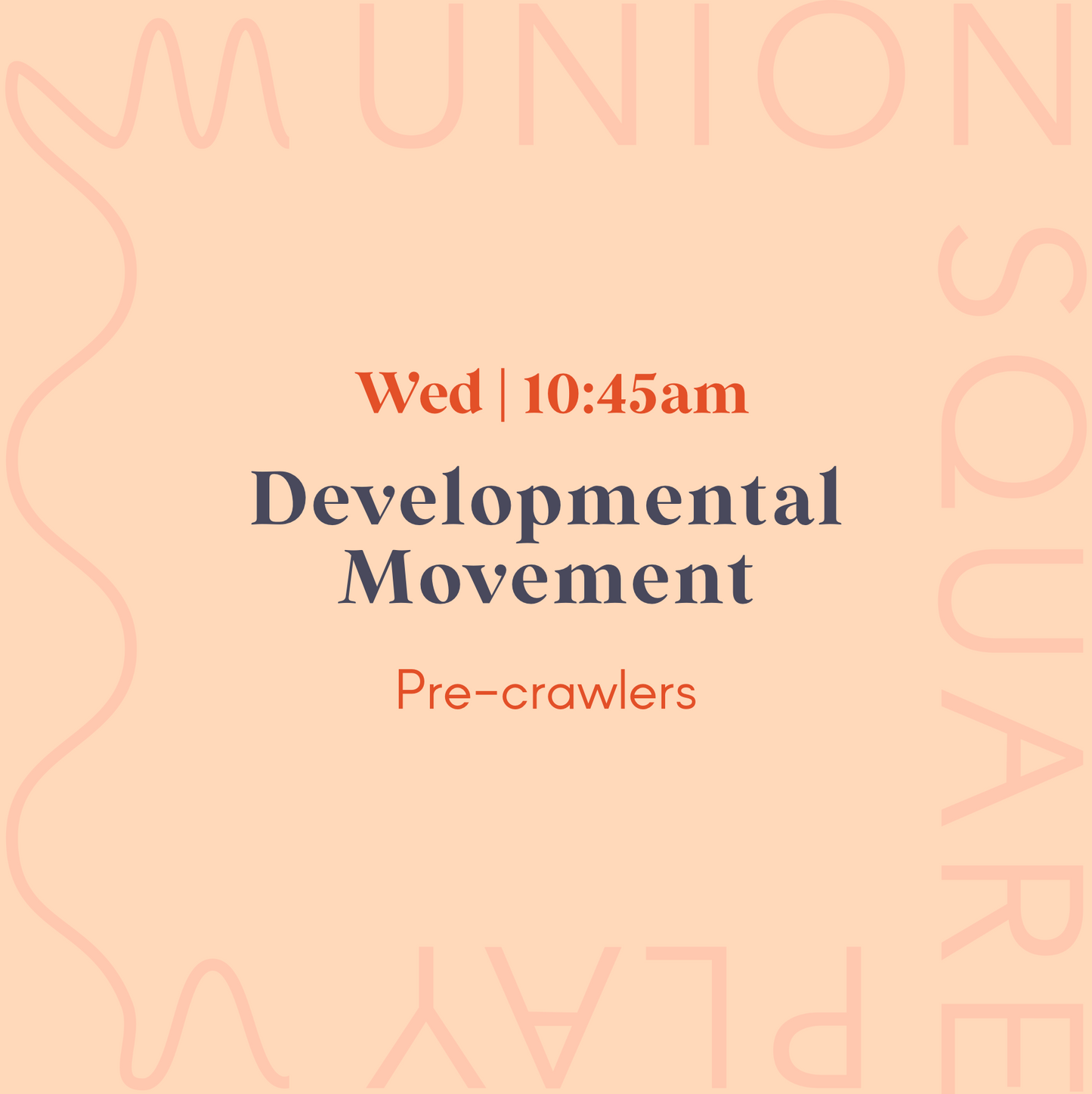 Developmental Movement with Dionne: Pre-crawlers