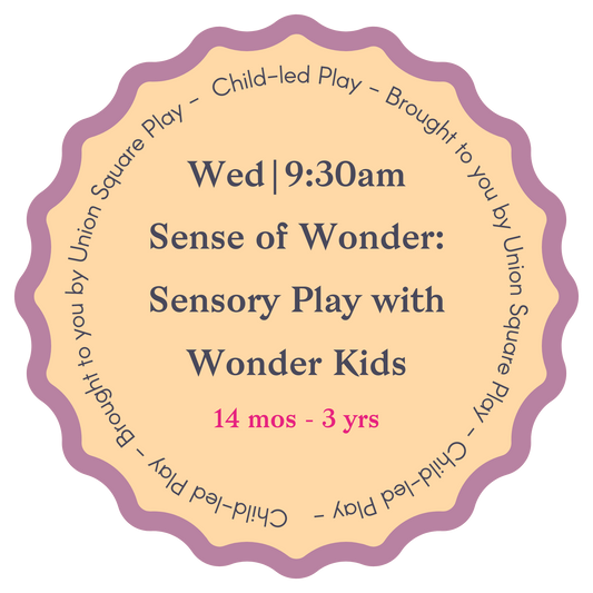 Sense of Wonder: Sensory Play with Wonder Kids