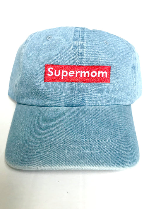 Denim Supermom Cap