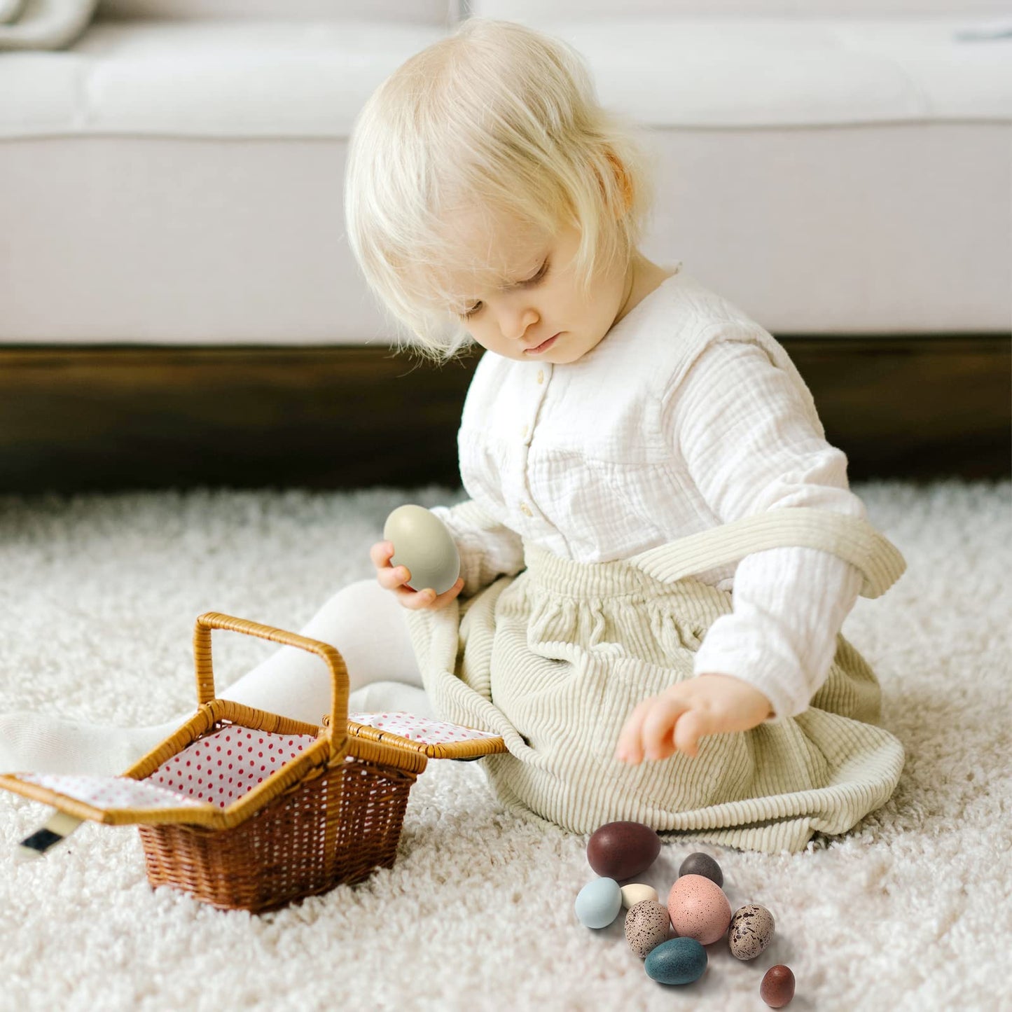 Wooden Play Eggs