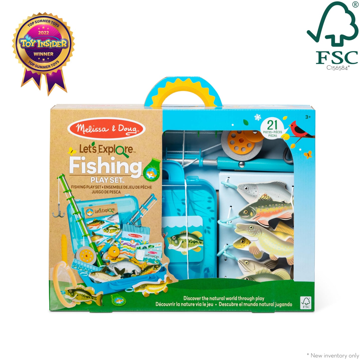 Melissa & Doug, Let's Explore Fishing Play Set