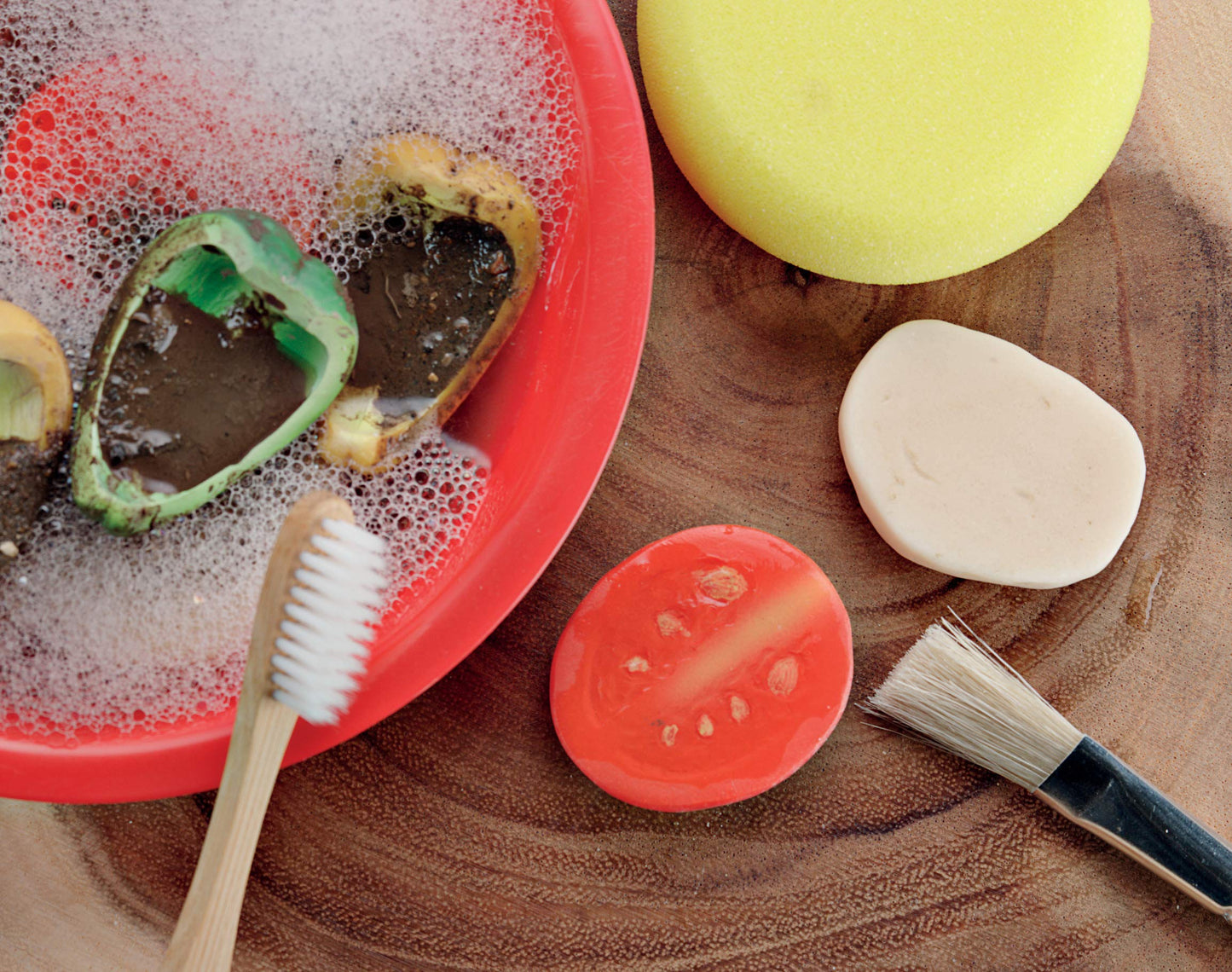 Yellow Door Sensory Play Stones, Pizza Toppings