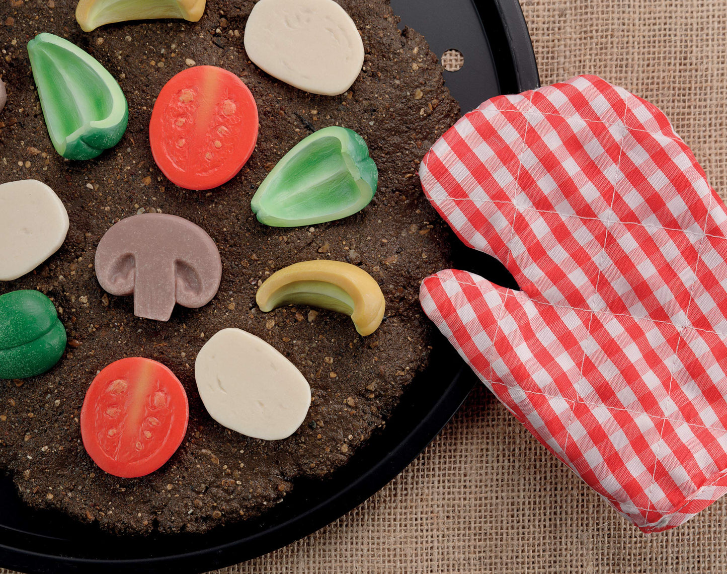 Yellow Door Sensory Play Stones, Pizza Toppings